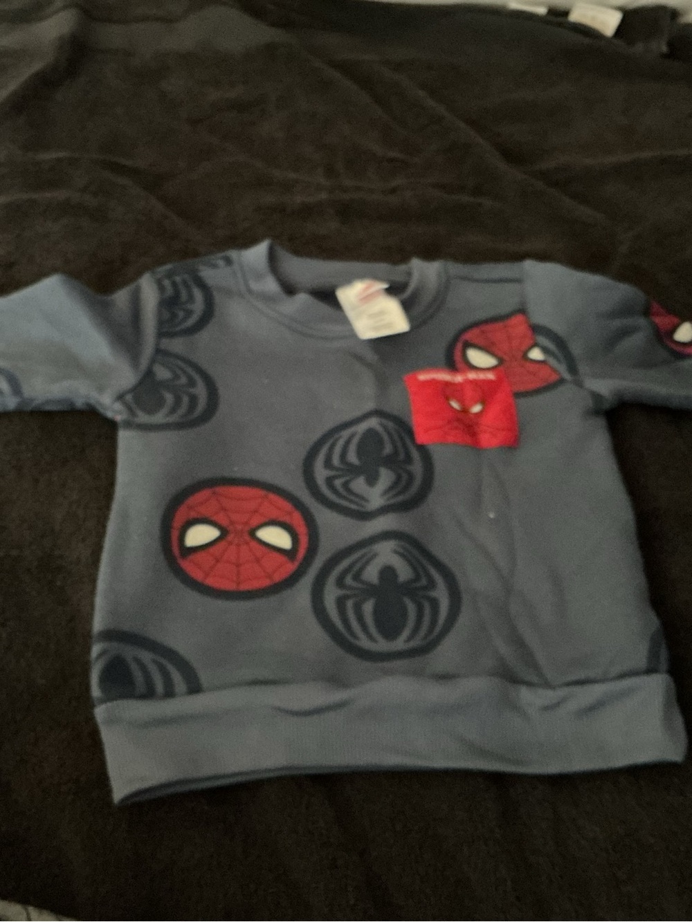 Marvel Blue and Red Spider-Man Kids Matching Set